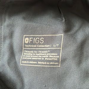 Blue Livingston figs scrub pants